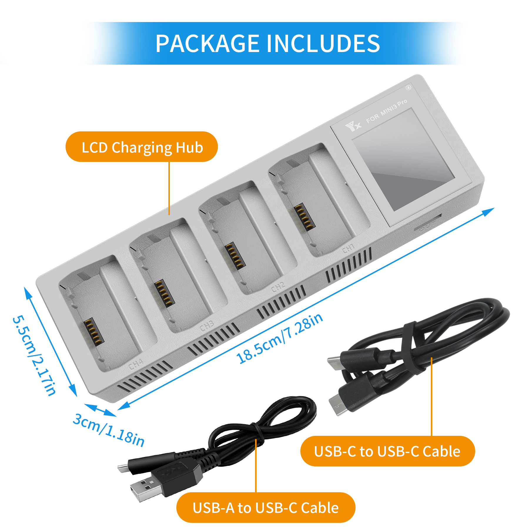 4in1 3in1 Battery Charging Hub - Drone Charging Hub ulasan dan harga