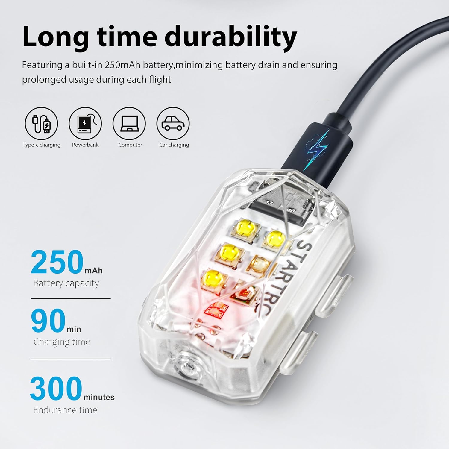 STARTRC Drone Strobe Light Ant - Drone Tablet Mount ulasan dan harga