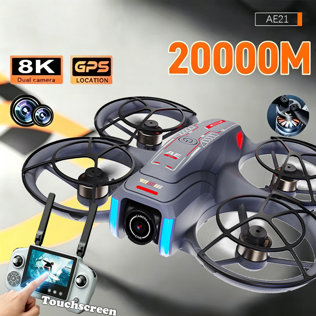 Upgrade AE21 Aerial Drone 8K H - Drone Power Bank ulasan dan harga