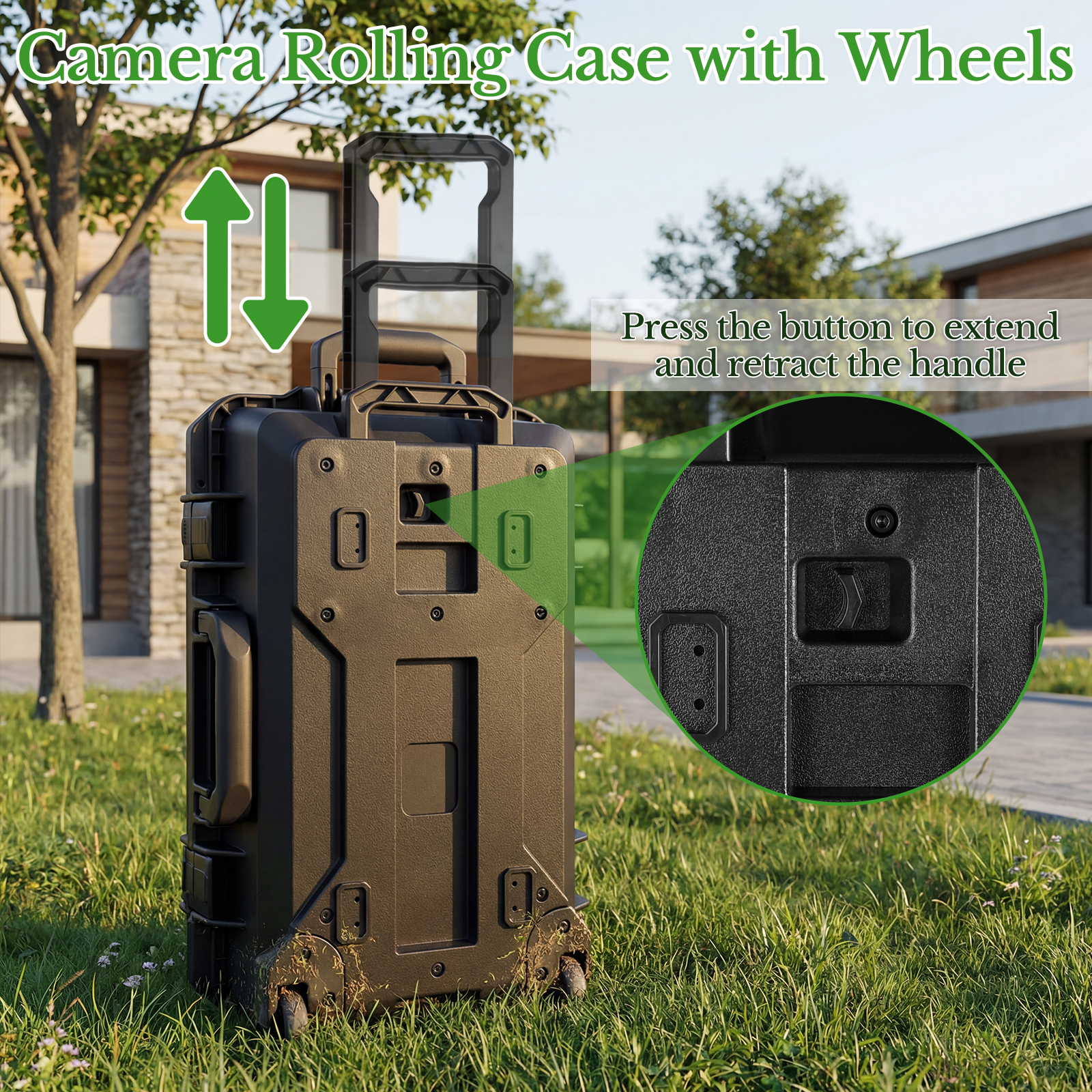 Professional Large Hard Rollin - Drone Carrying Case ulasan dan harga