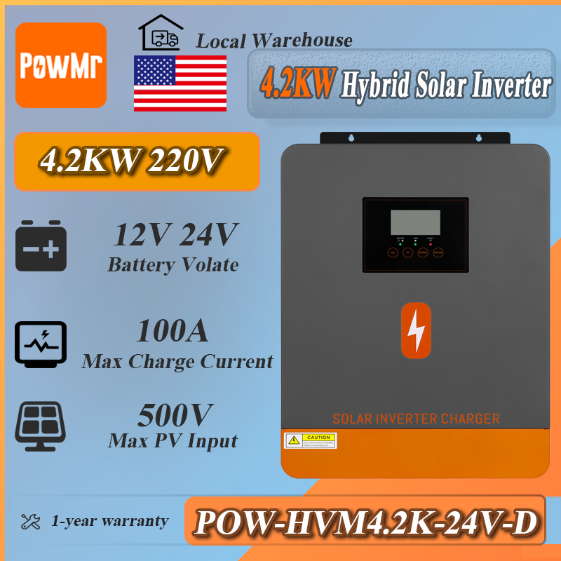 PowMr 4.2KW Off Grid Inverter  - Drone Solar Charger ulasan dan harga