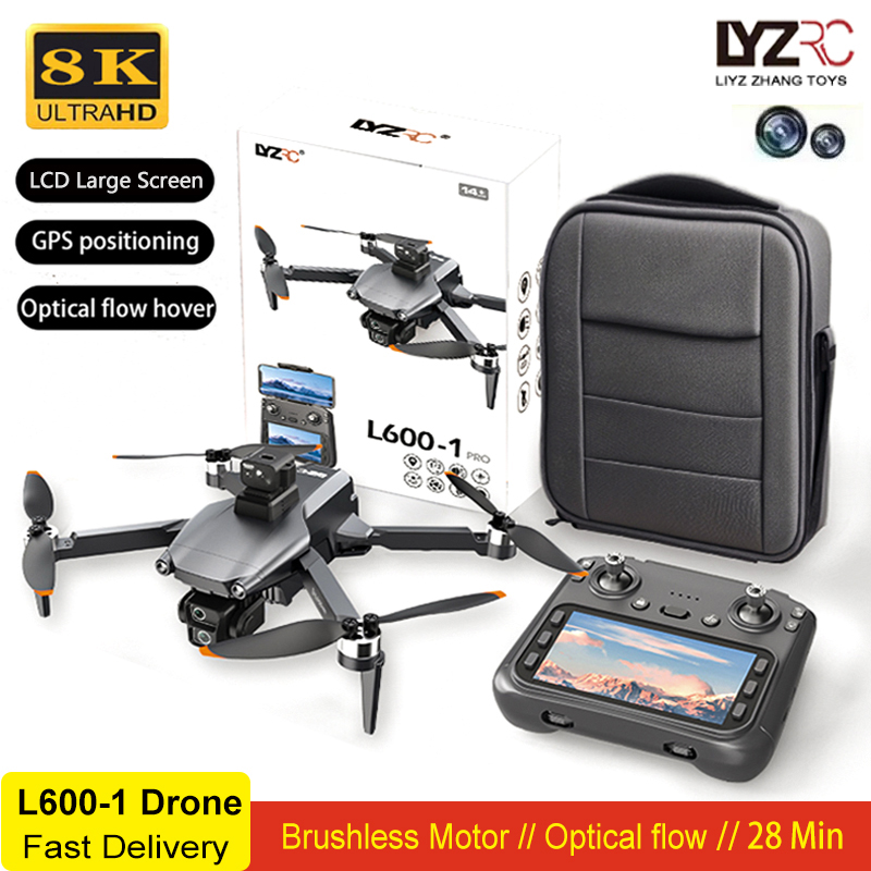 L600-1 Pro MAX GPS Drone 8K Pr - Drone Controller Screen ulasan dan harga