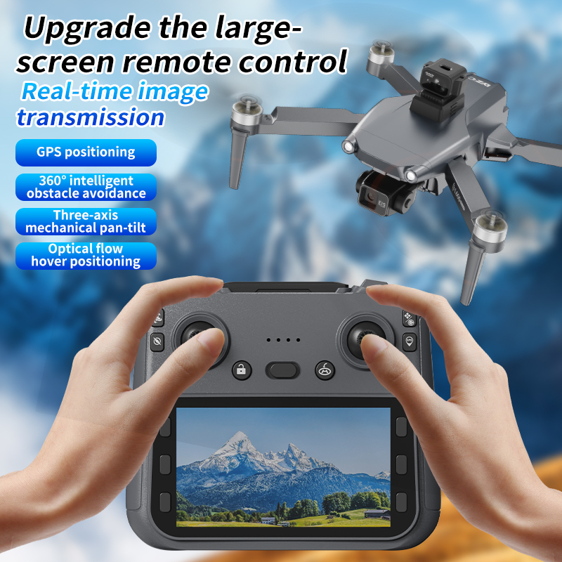 L600 MAX GPS Drone Professiona - Drone Controller Screen ulasan dan harga
