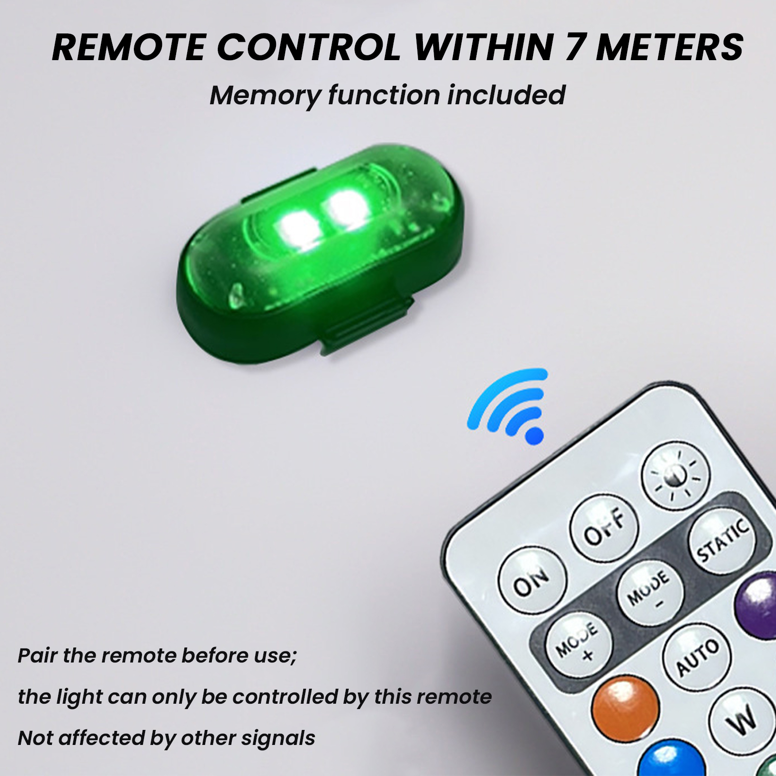 2/4/6PCS Wireless LED Strobe L - Drone Strobe Light ulasan dan harga