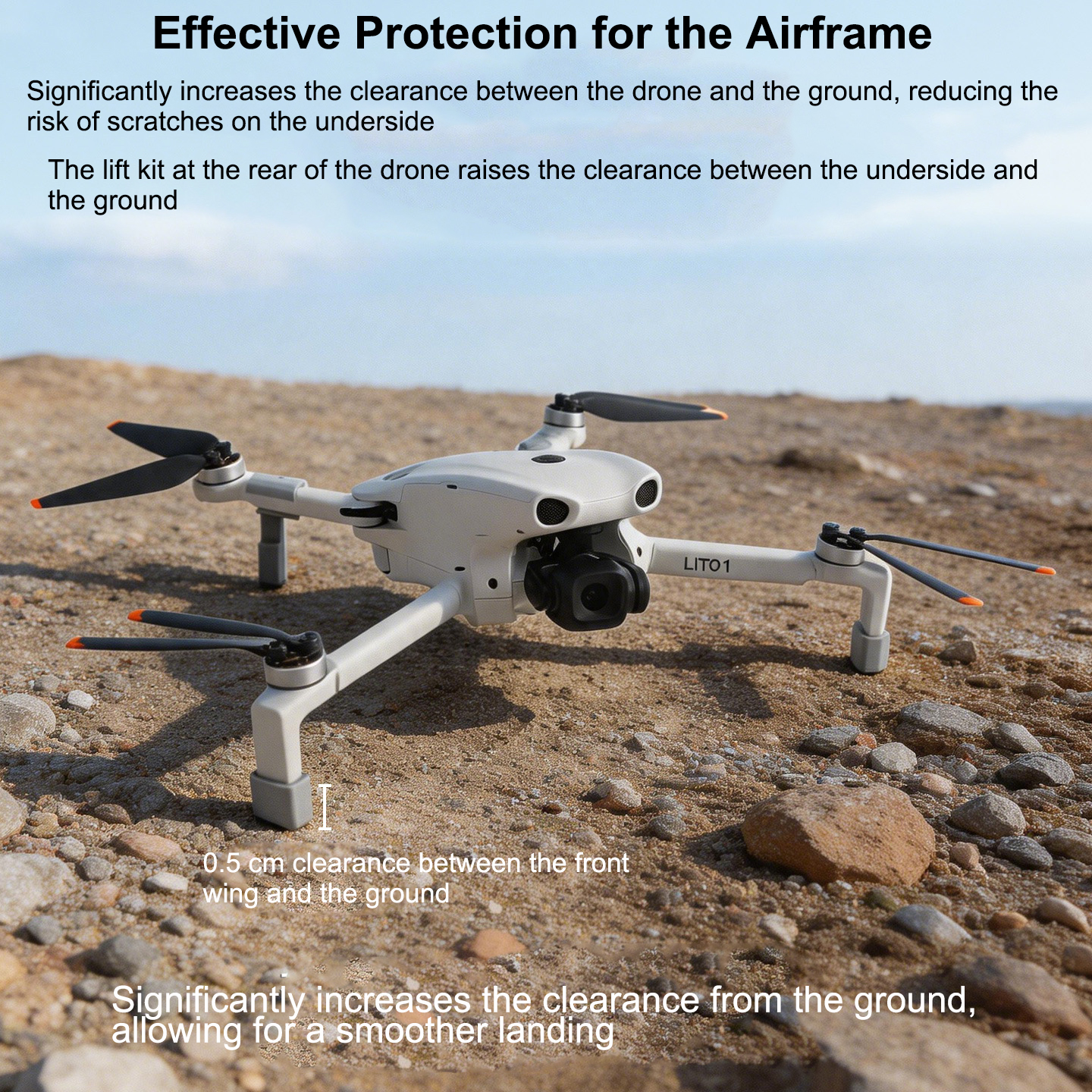 Landing Gear Extender for DJI  - Drone Landing Pad ulasan dan harga