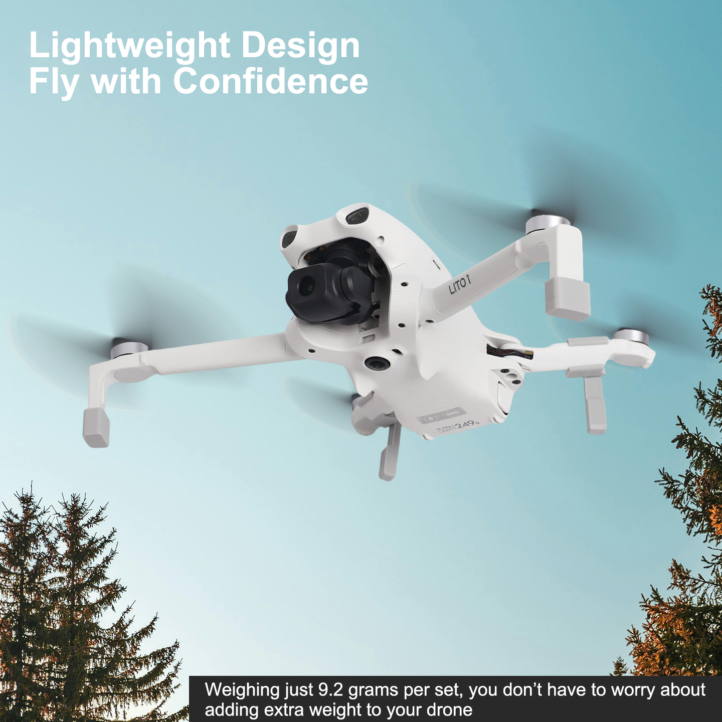 Landing Gear Extender for DJI  - Drone Landing Pad ulasan dan harga