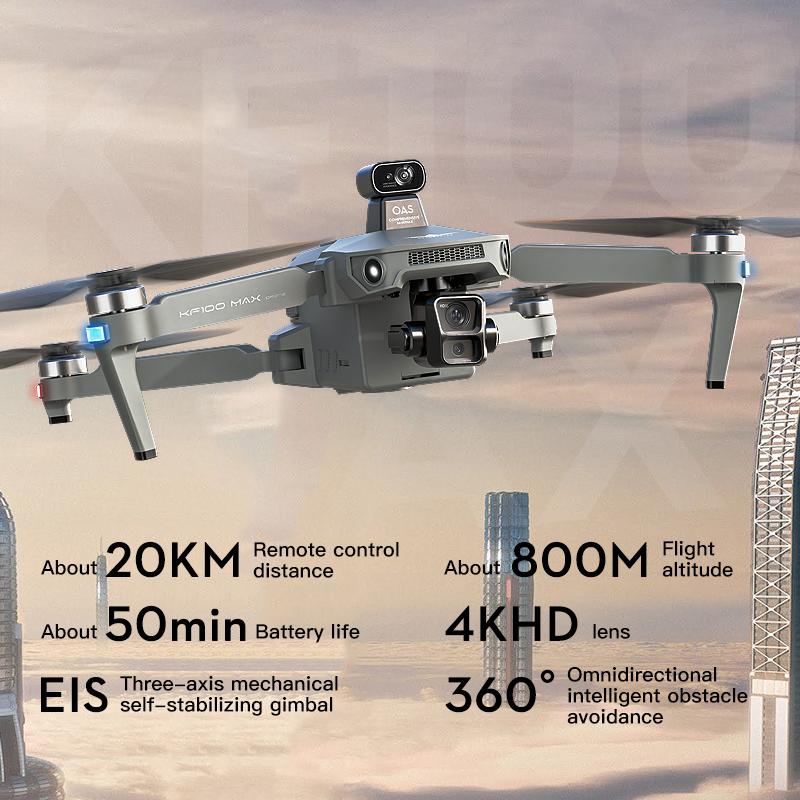 SJRC KF100 MAX 8K UHD Photo HD - Drone Power Bank ulasan dan harga