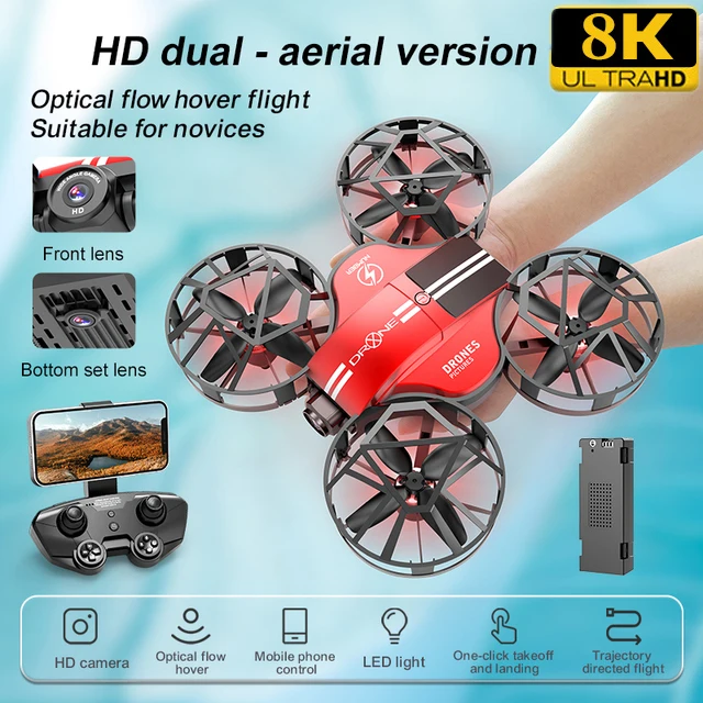 Mini RC Drone Professional 8K  - Drone Remote Controller Lanyard ulasan dan harga