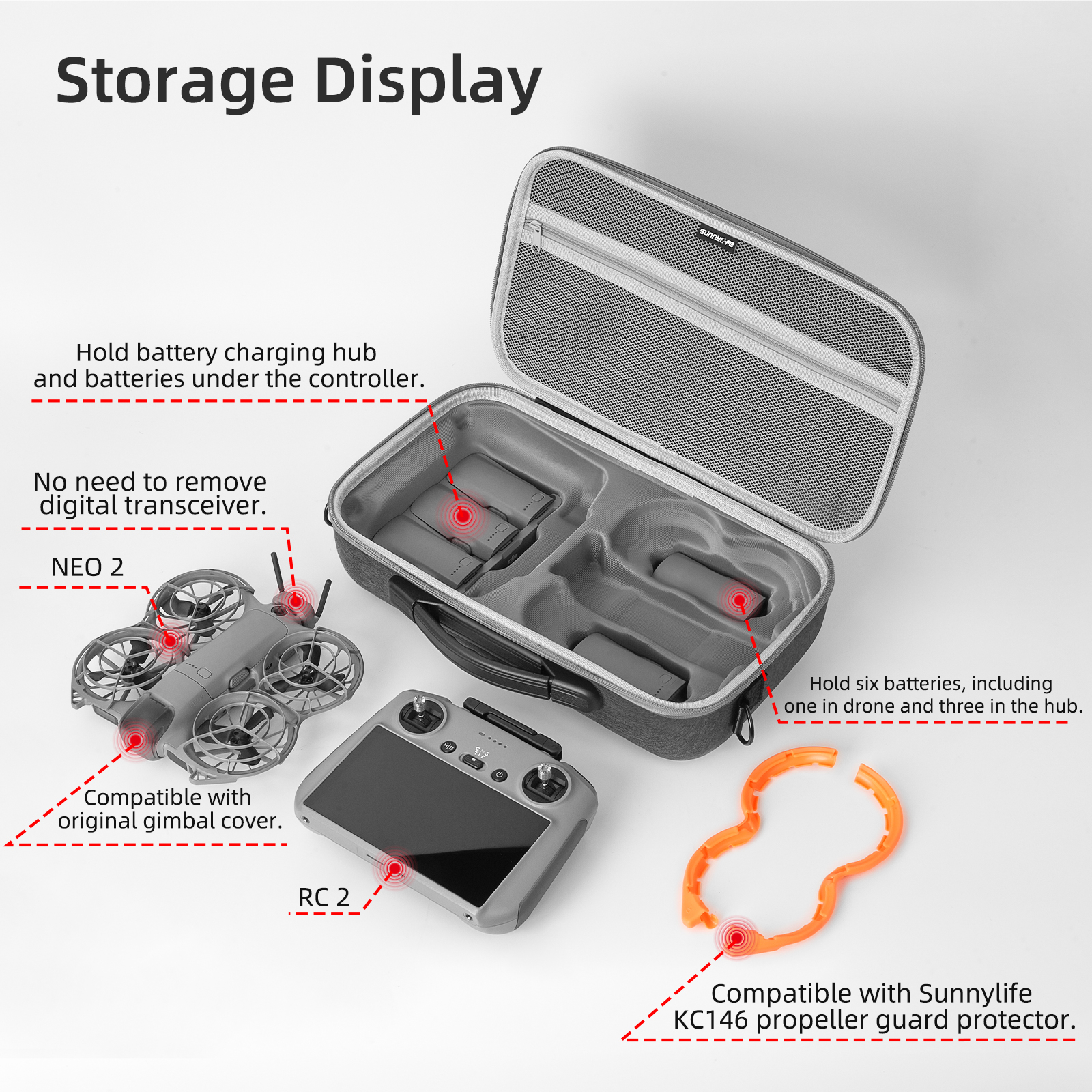 Carrying Case Travel Shoulder  - Drone Carrying Case ulasan dan harga