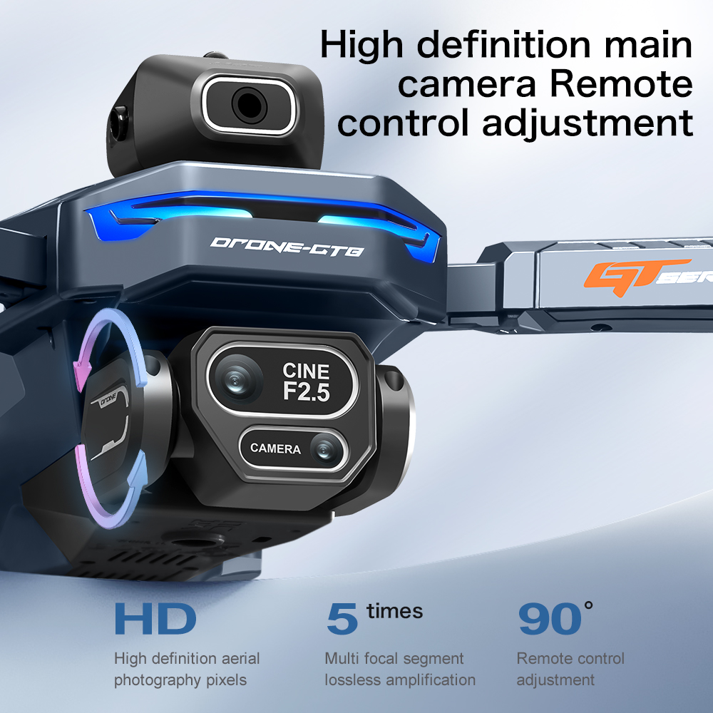 2026 New GT8 Drone GPS 8K Prof - Drone Power Bank ulasan dan harga