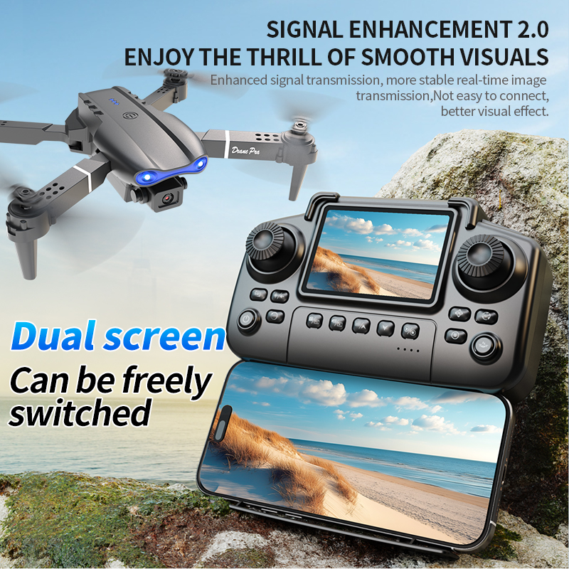 E99 PRO Drone Screen Control A - Drone Power Bank ulasan dan harga