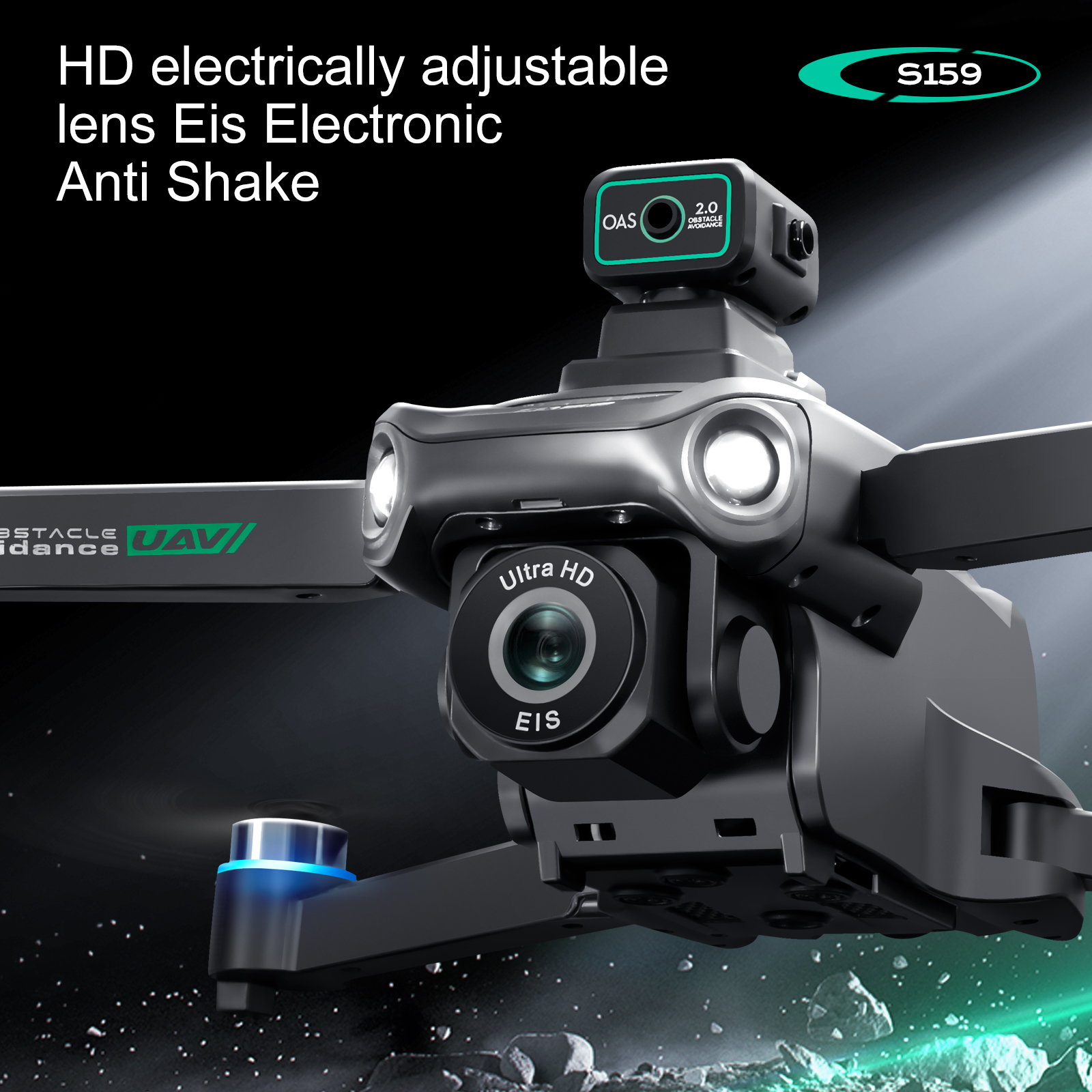 S159 GPS Drone 4K Profesional  - Drone Power Bank ulasan dan harga